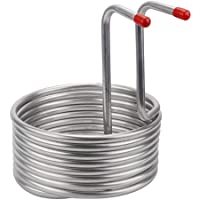 Dengofng - Enfriador de mosto de cerveza de acero inoxidable- 9-52 mm x 0-6 mm x 8-8 m- No nulo- Plateado- Tamaño libre